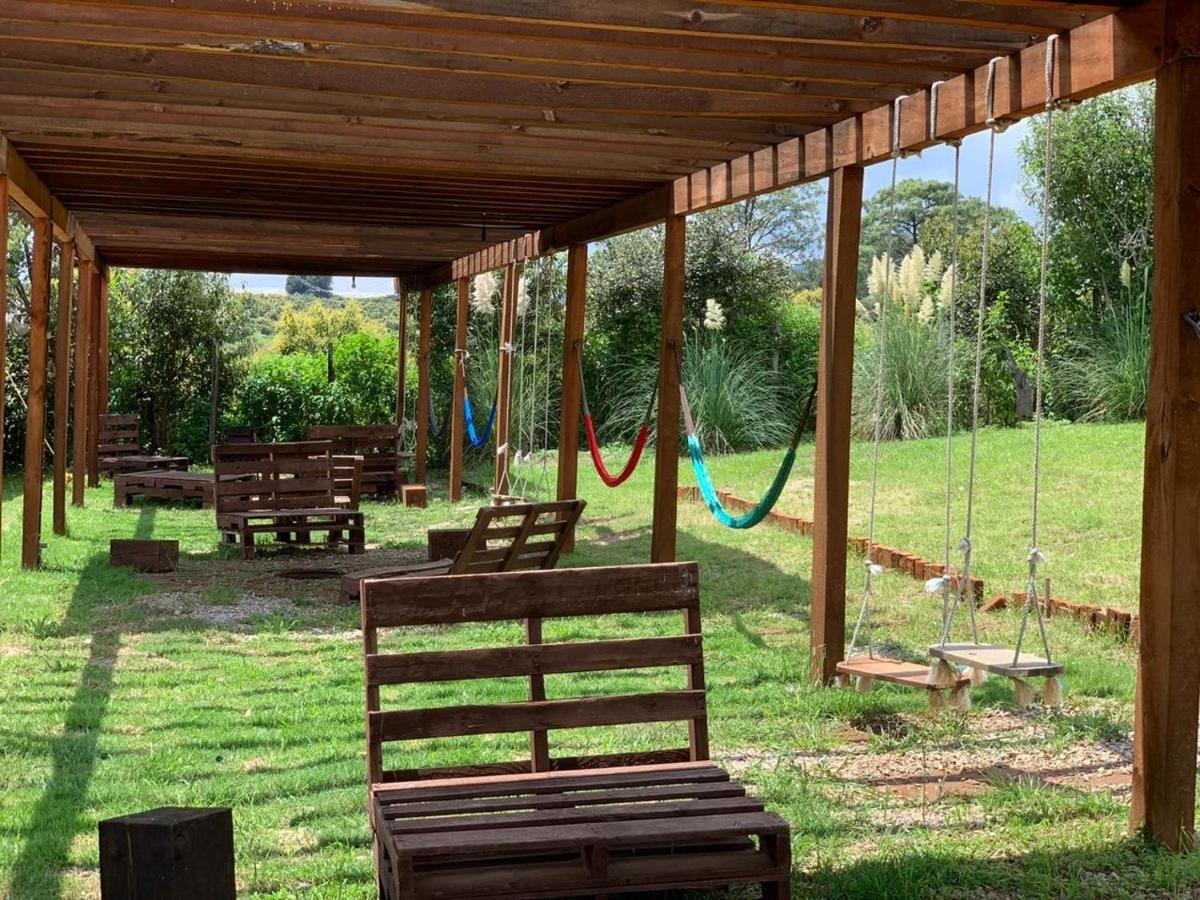 Cabanas San Mateo En Mazamitla Bagian luar foto