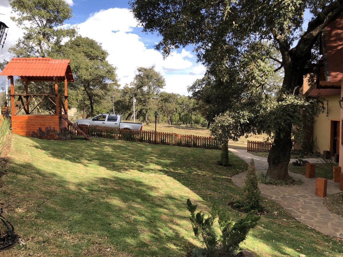 Cabanas San Mateo En Mazamitla Bagian luar foto